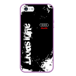 Чехол для iPhone 5/5S матовый Audi sport