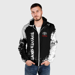 Мужская ветровка 3D Toyota sport - фото 2