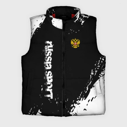 Мужской жилет утепленный 3D Russia sport