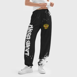 Женские джоггеры оверсайз 3D Russia sport - фото 2