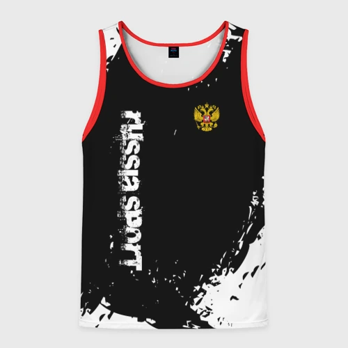 Мужская майка 3D Russia sport