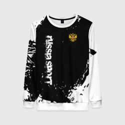 Женский свитшот 3D Russia sport