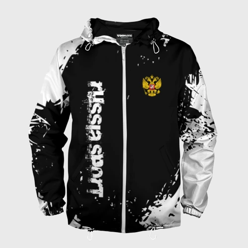 Мужская ветровка 3D Russia sport
