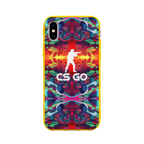 Чехол для Apple iPhone X силиконовый матовый Скоростной зверь CS GO Фото 01 Чехол для Apple iPhone X силиконовый матовый Скоростной зверь CS GO Фото 01