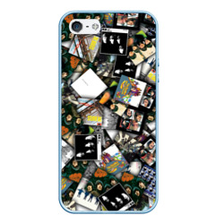 Чехол для iPhone 5/5S матовый The Beatles. Дискография