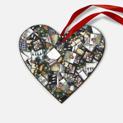 Деревянная игрушка Сердце The Beatles. Дискография