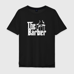 Мужская футболка хлопок Oversize The Barber godfather
