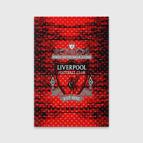 Обложка для паспорта матовая кожа Liverpool sport uniform