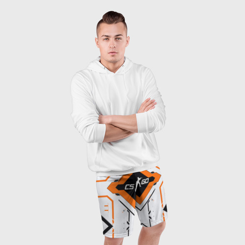 Мужские шорты спортивные Asiimov, цвет 3D печать - фото 5