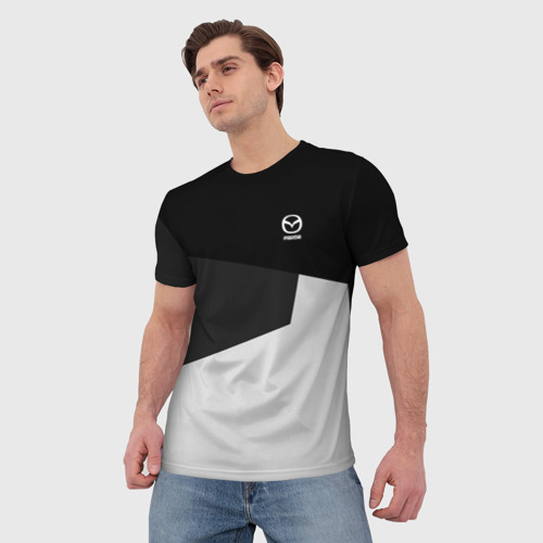Мужская футболка 3D MAZDA SPORT      , цвет 3D печать - фото 3