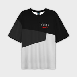 Мужская футболка oversize 3D Audi sport Ауди