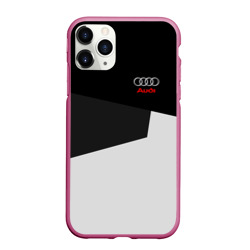 Чехол для iPhone 11 Pro матовый Audi sport Ауди