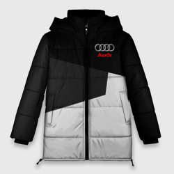 Женская зимняя куртка Oversize Audi sport Ауди