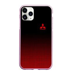 Чехол для iPhone 11 Pro Max матовый Mitsubishi sport