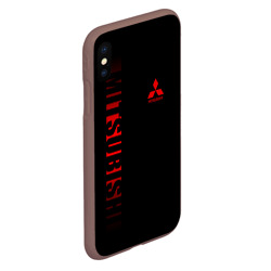 Чехол для iPhone XS Max матовый Mitsubishi sport - фото 2