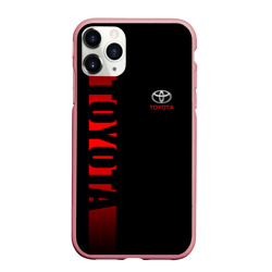 Чехол для iPhone 11 Pro Max матовый Toyota Тойота