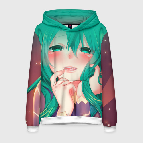 Мужская толстовка 3D Miku Ahegao