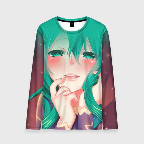 Мужской лонгслив 3D Miku Ahegao