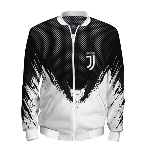 Мужской бомбер 3D Juventus black 2018