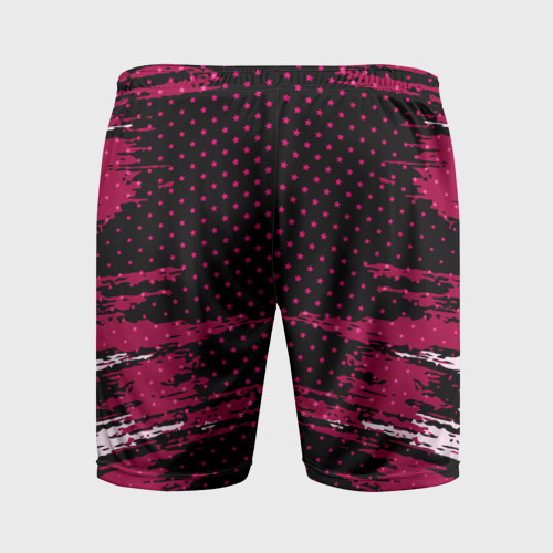 Мужские шорты спортивные Barcelona abstract collection, цвет 3D печать - фото 2