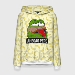 Женская толстовка 3D Ahegao Pepe