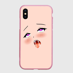 Чехол для iPhone XS Max матовый Ahegao pick