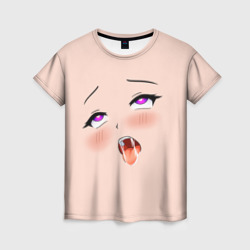 Женская футболка 3D Ahegao pick