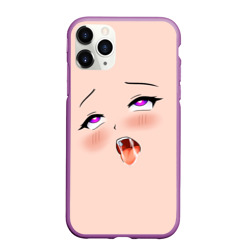 Чехол для iPhone 11 Pro Max матовый Ahegao pick