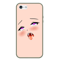 Чехол для iPhone 5/5S матовый Ahegao pick