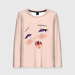 Женский лонгслив 3D Ahegao pick