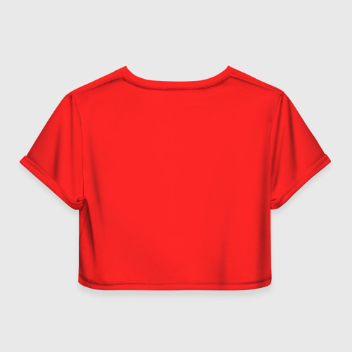 Женская футболка Crop-top 3D Райан Гослинг 3, цвет 3D печать - фото 2