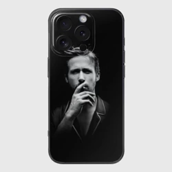 Чехол для iPhone 16 Pro силиконовый с защитой камеры Ryan Gosling