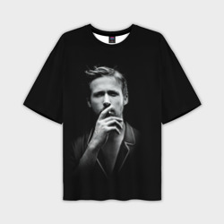 Мужская футболка oversize 3D Ryan Gosling