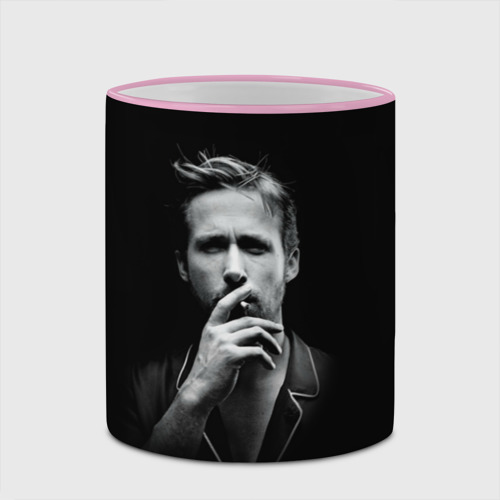 Кружка с полной запечаткой Ryan Gosling, цвет Кант розовый - фото 4