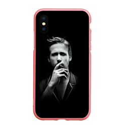 Чехол для iPhone XS Max матовый Ryan Gosling