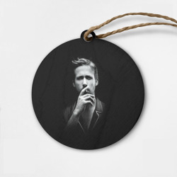 Деревянная игрушка круг Ryan Gosling