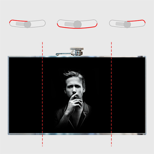 Фляга Ryan Gosling - фото 5