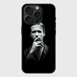 Чехол силиконовый для Apple iPhone 15 Pro матовый Ryan Gosling