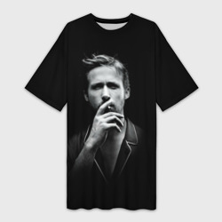 Платье-футболка 3D Ryan Gosling