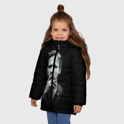 Зимняя куртка для девочек 3D Ryan Gosling - фото 2