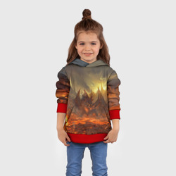 Детская толстовка 3D Fire Dragon - фото 2
