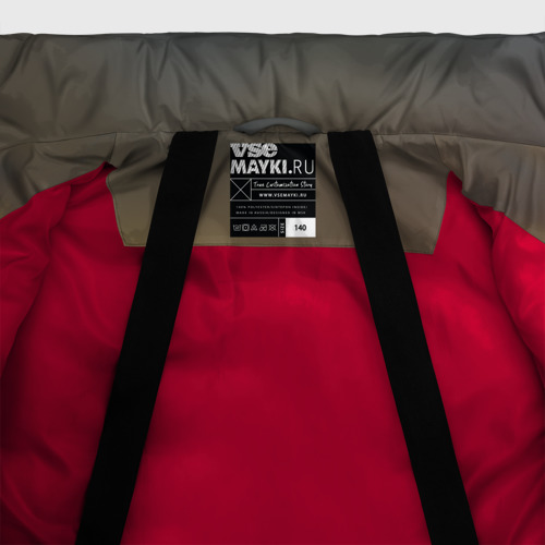 Зимняя куртка для мальчиков 3D Fire Dragon, цвет красный - фото 7