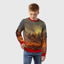 Детский свитшот 3D Fire Dragon - фото 2