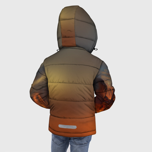 Зимняя куртка для мальчиков 3D Fire Dragon, цвет красный - фото 4