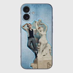 Чехол для iPhone 16 силиконовый с защитой камеры Райан Гослинг 11