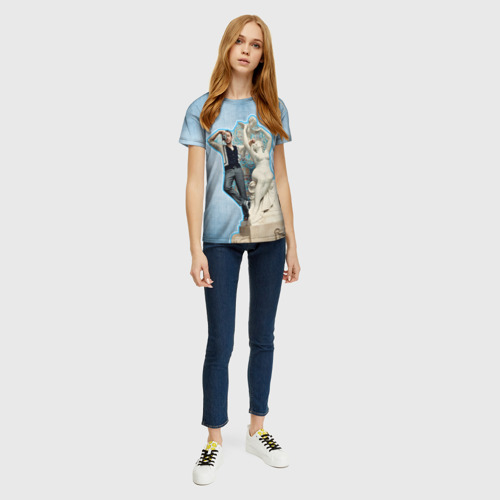 Женская футболка 3D Райан Гослинг 11, цвет 3D печать - фото 5