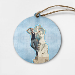 Деревянная игрушка круг Райан Гослинг 11