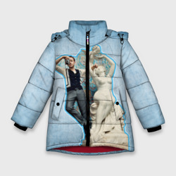 Зимняя куртка для девочек 3D Райан Гослинг_11