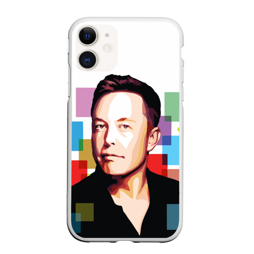 Чехол для iPhone 11 матовый Илон Маск Фото 01 Чехол для iPhone 11 матовый Илон Маск Фото 01