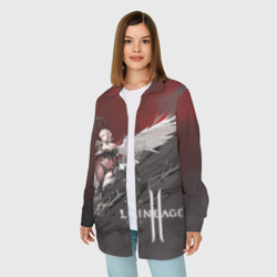 Женская рубашка oversize 3D Angel - фото 2